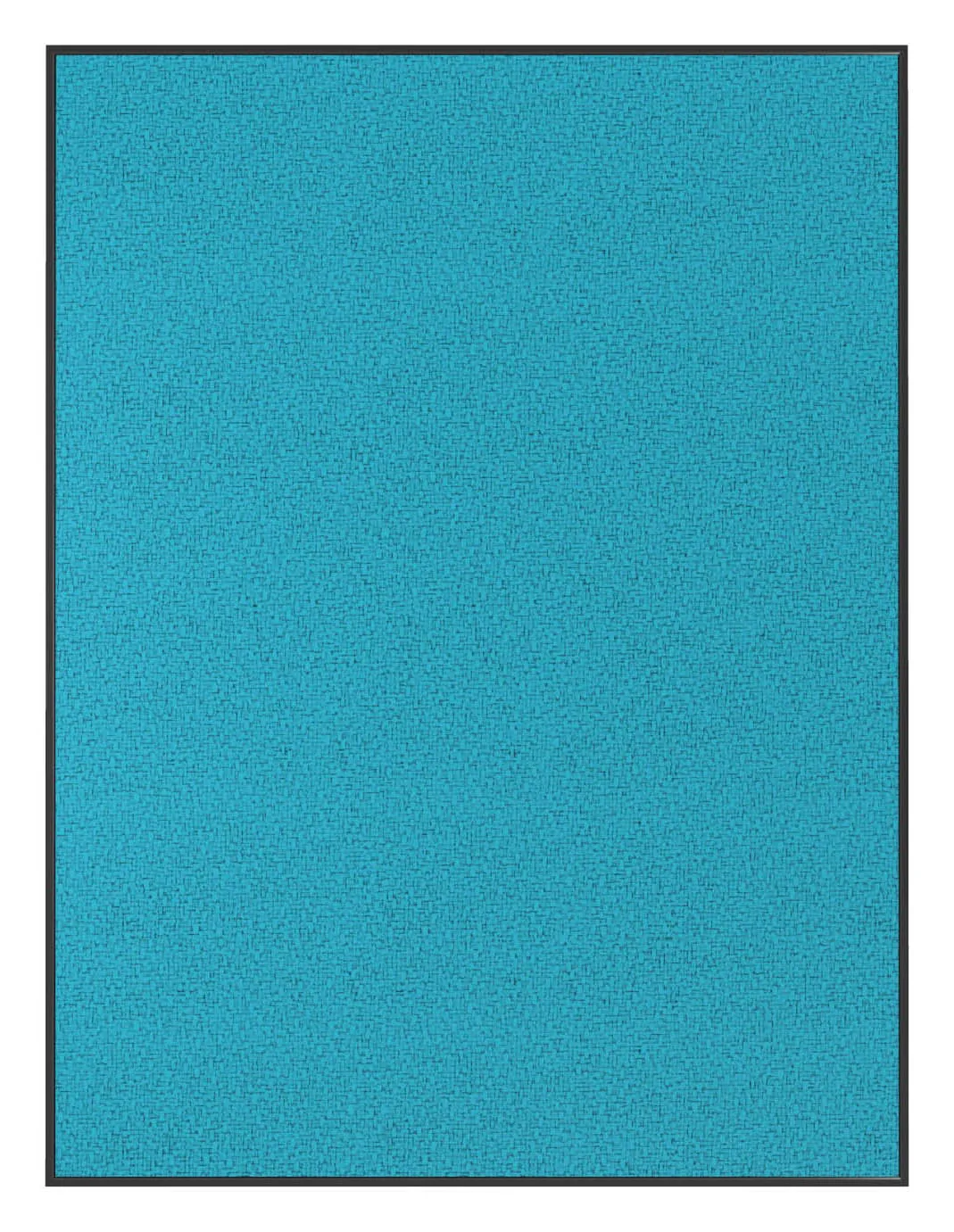 Fabric Bulletin Board with Black Frame - 36