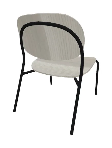 small armless chair 11