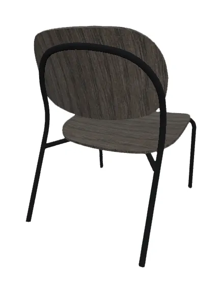 small armless chair 11