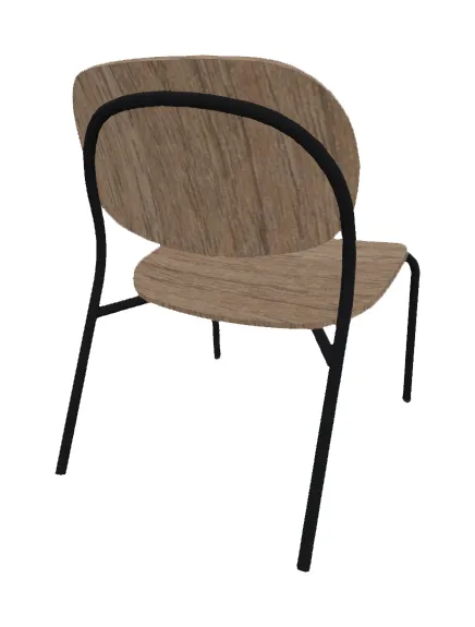 small armless chair 11