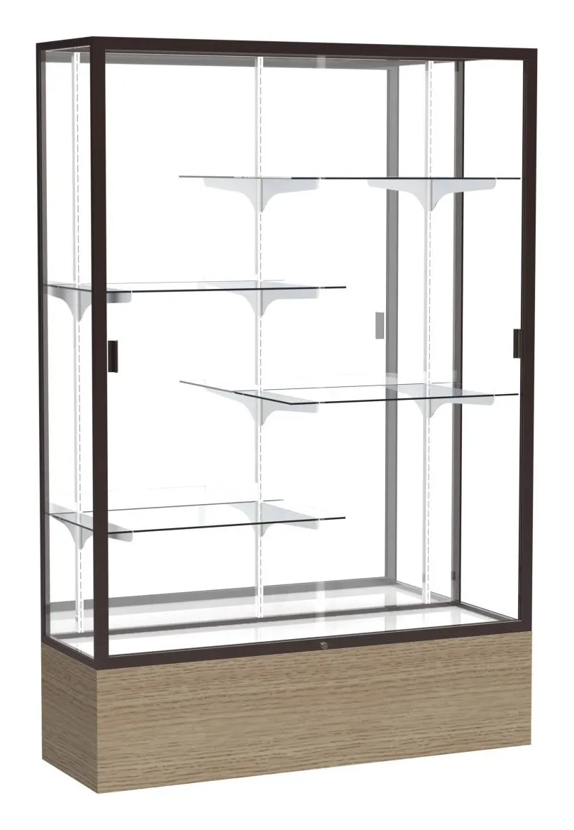 small glass display cabinet 48 x 72 11