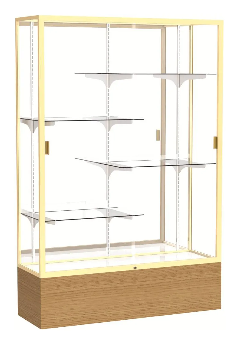 small glass display cabinet 48 x 72 13