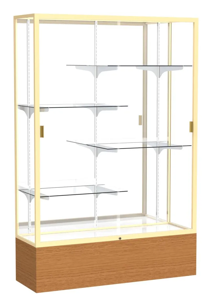 small glass display cabinet 48 x 72 15