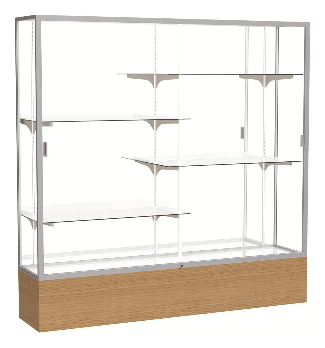 small glass display cabinet 72 x 72 16