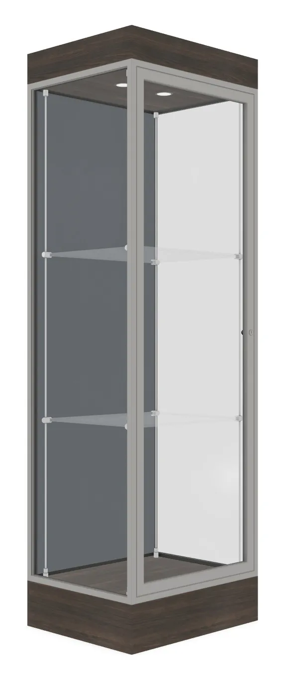 Tower Display Case with LED Lighting - 24