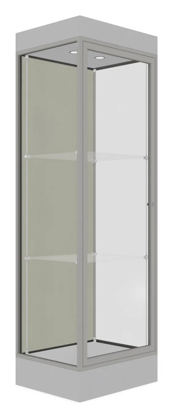Tower Display Case with LED Lighting - 24