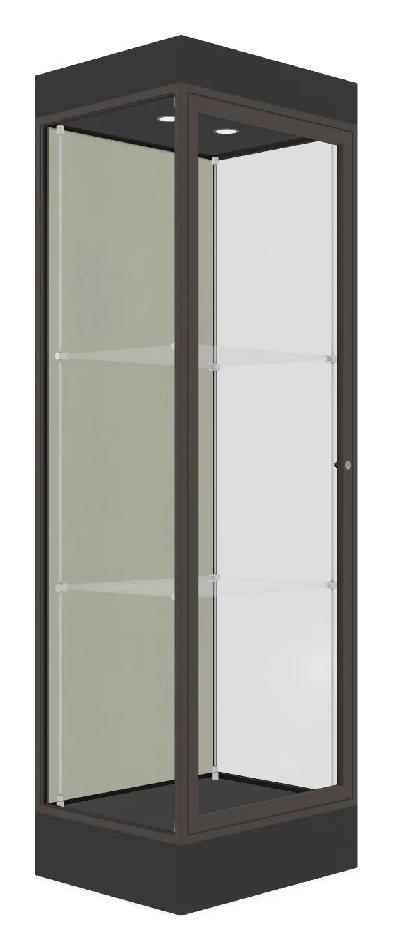 Tower Display Case with LED Lighting - 24