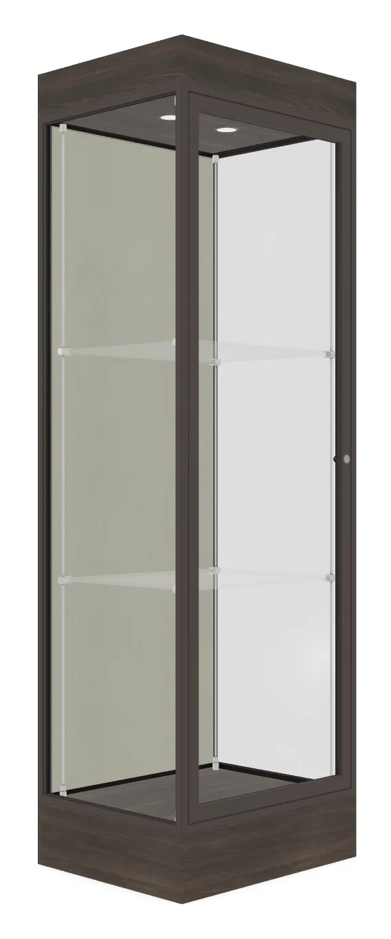 Tower Display Case with LED Lighting - 24