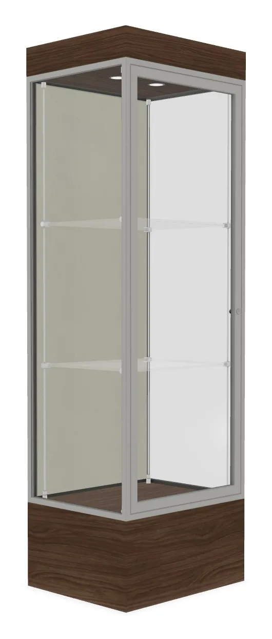Lighted Display Case with 12