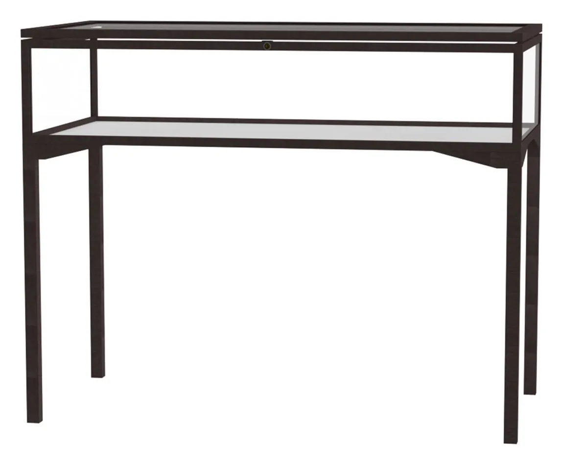Tabletop Display Case with Hinged Top - 48