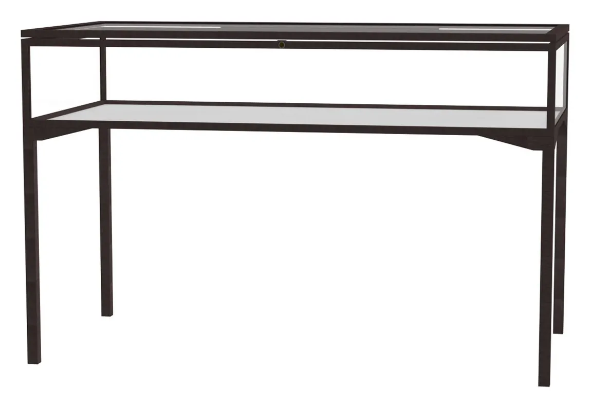 Tabletop Display Case with Hinged Top - 60