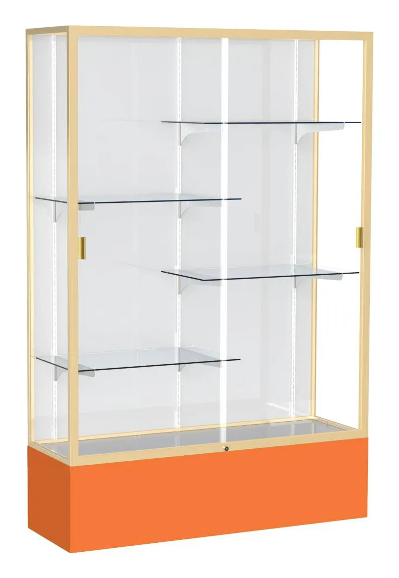 small glass display case 48 x 72 24