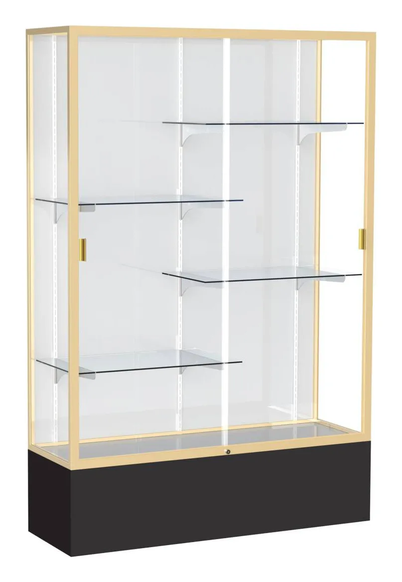 small glass display case 48 x 72 19