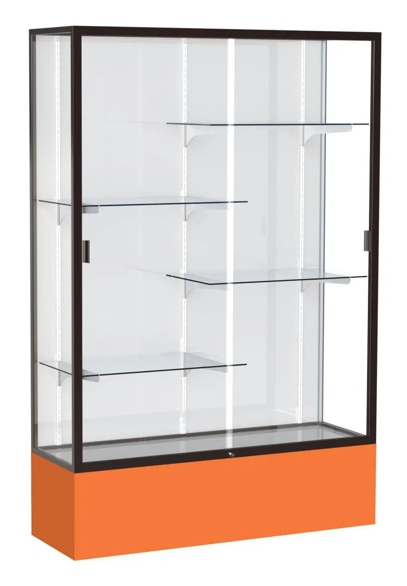 small glass display case 48 x 72 15