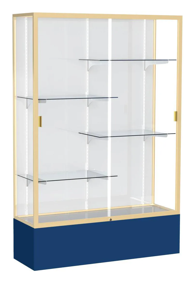 small glass display case 48 x 72 23