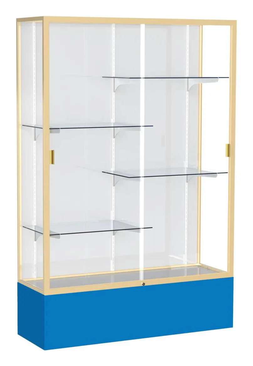 small glass display case 48 x 72 27