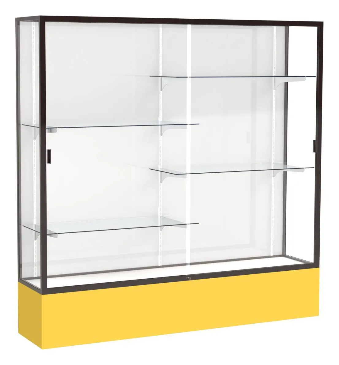 small large glass display case 72 x 72 11