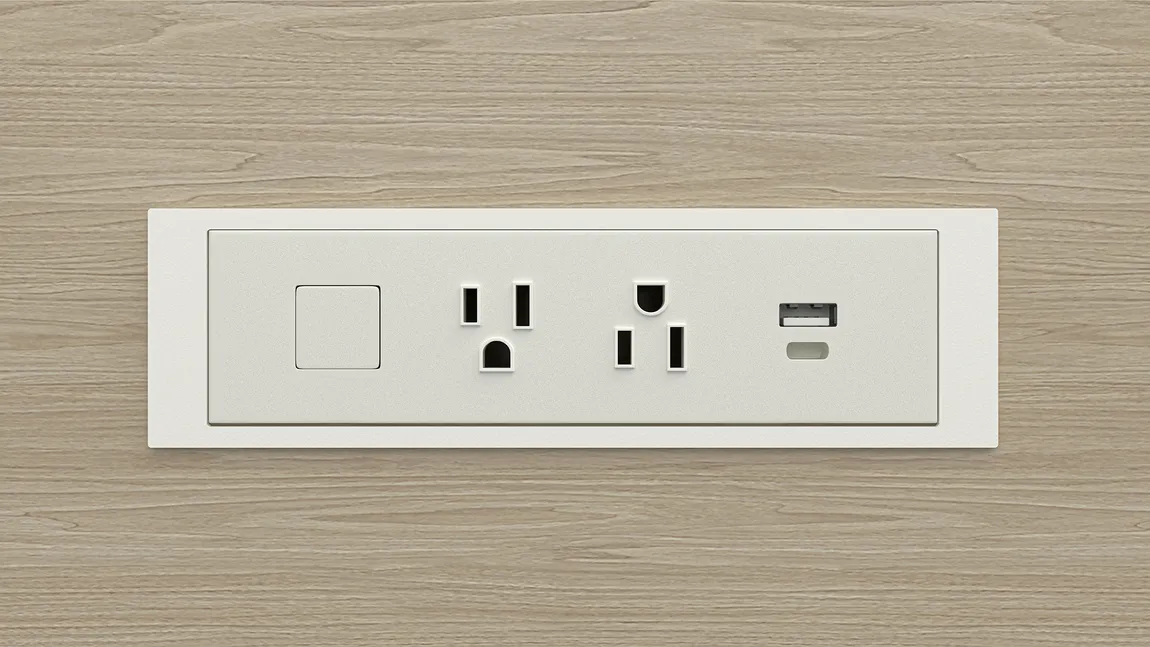Conference Table Power Outlet Module