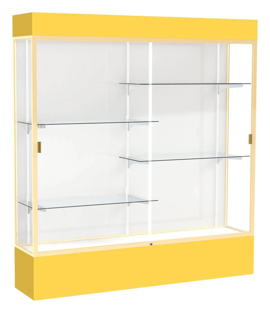 small large display case with led lighting 72 x 80 20