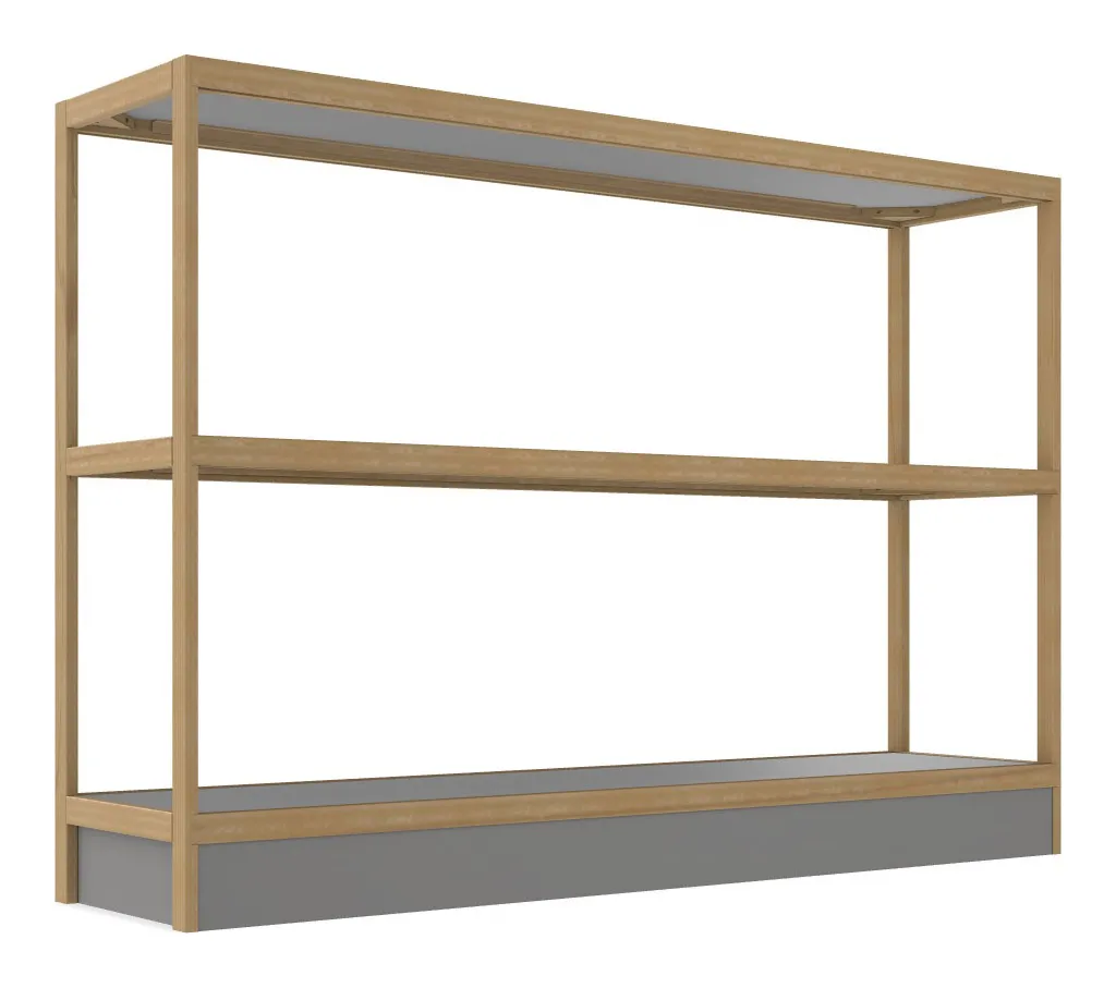 small open shelving unit 72 x 50 11