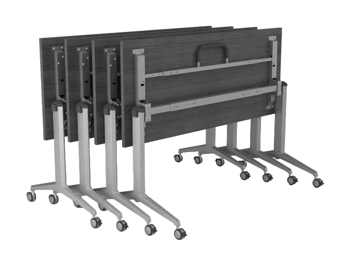 small flip top nesting training table 19