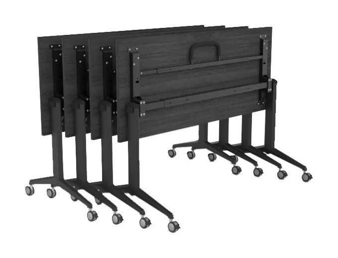 small flip top nesting training table 19