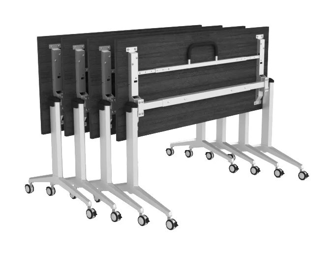 small flip top nesting training table 19