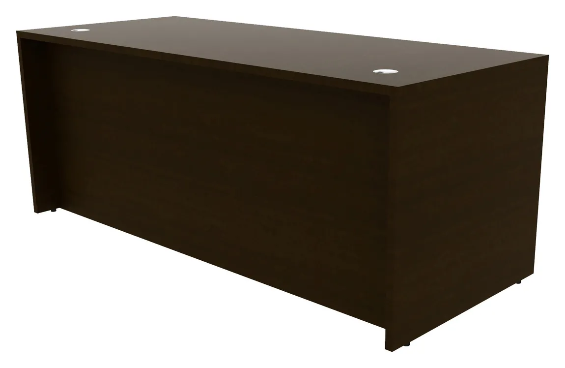 Rectangular Desk with Drawers
