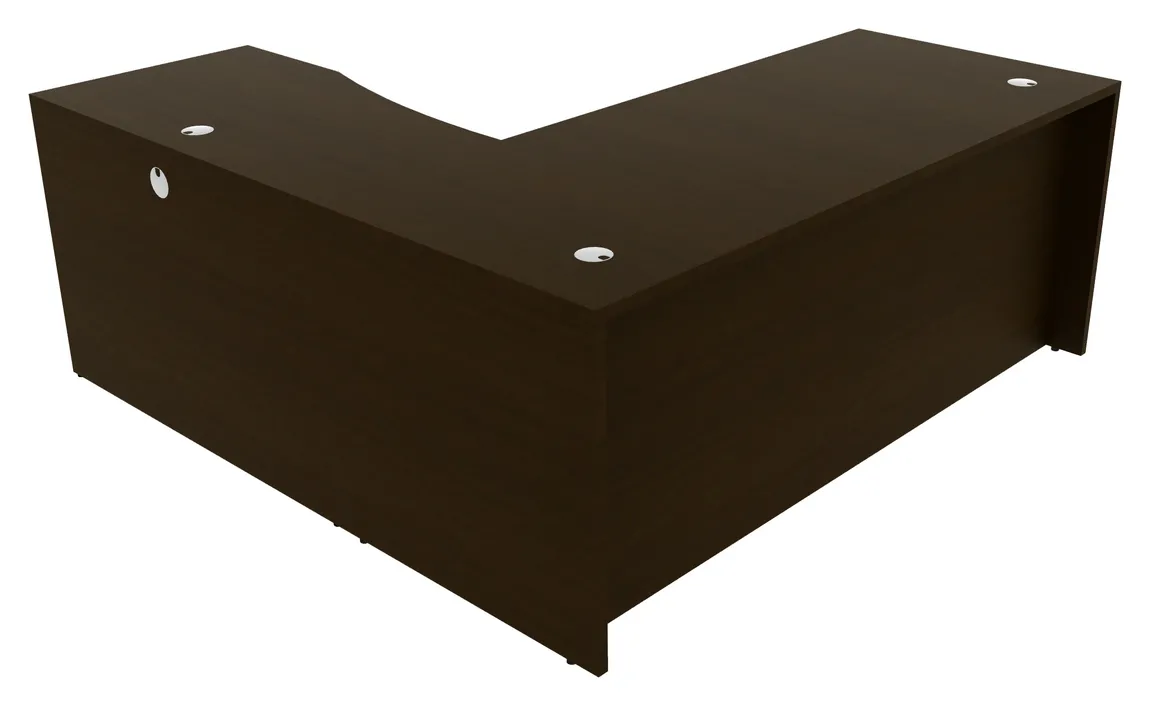 L Shaped Desk with Drawers