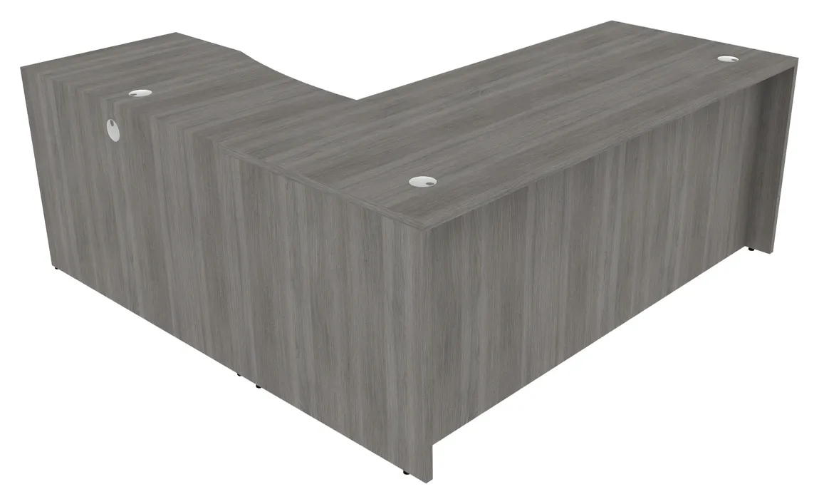 L Shaped Desk with Drawers