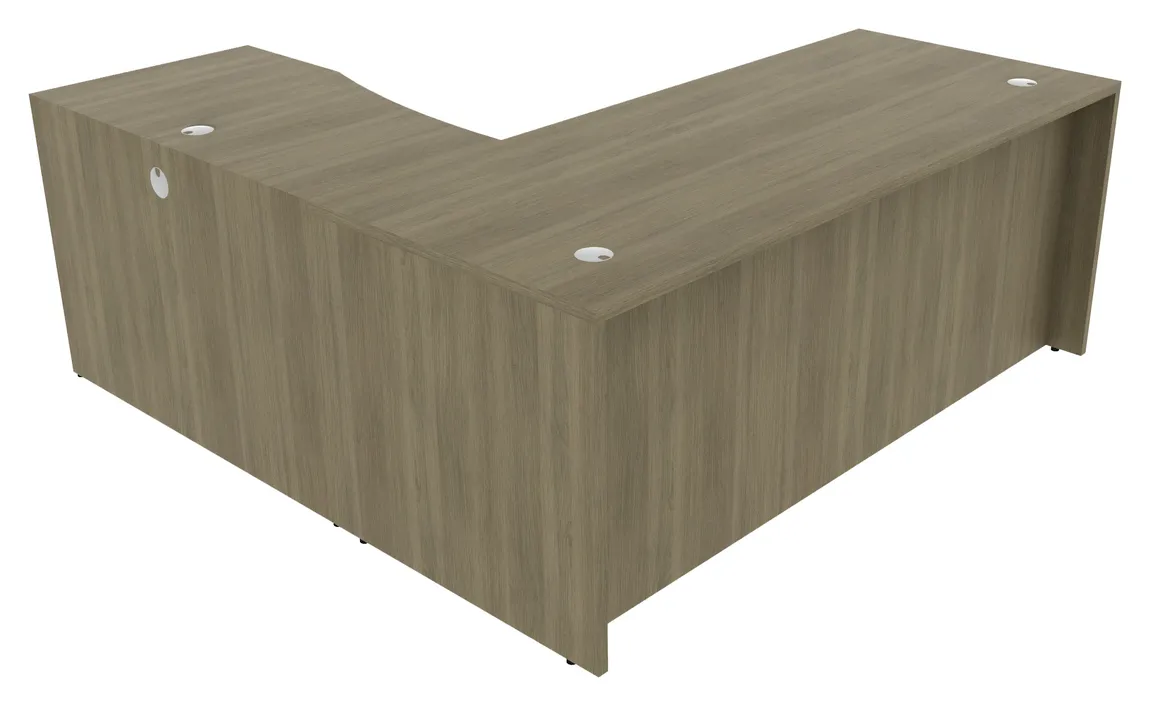 L Shaped Desk with Drawers