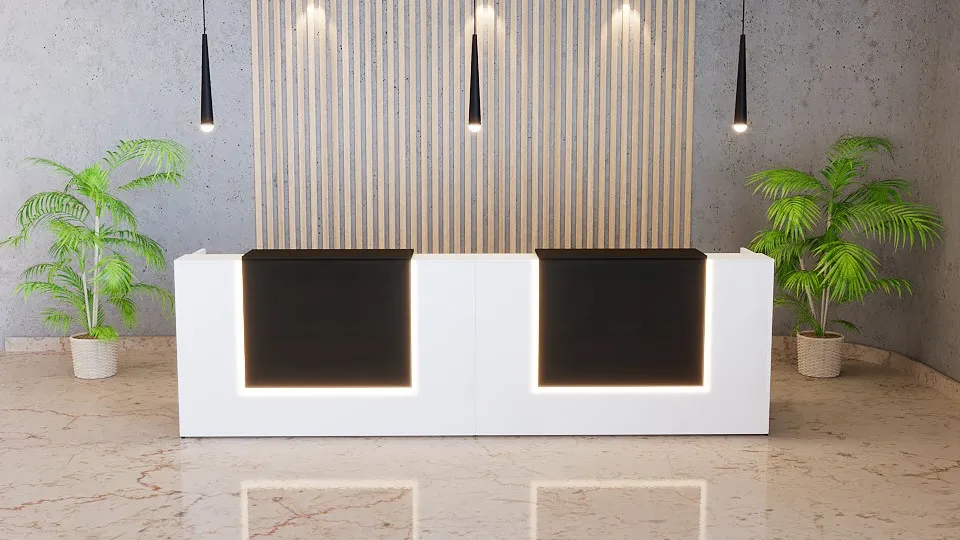 2 Person Reception Desk