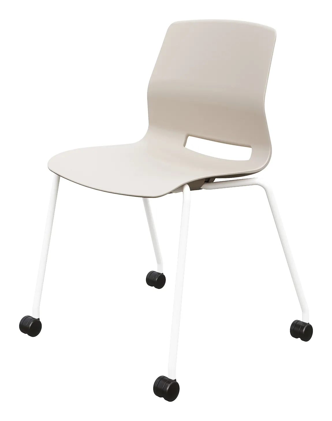 small chair with casters 14