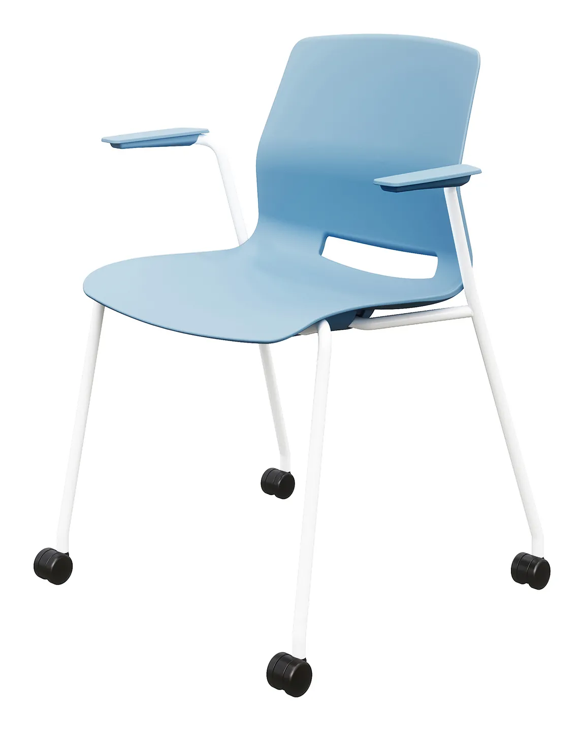 small rolling stacking chair 13