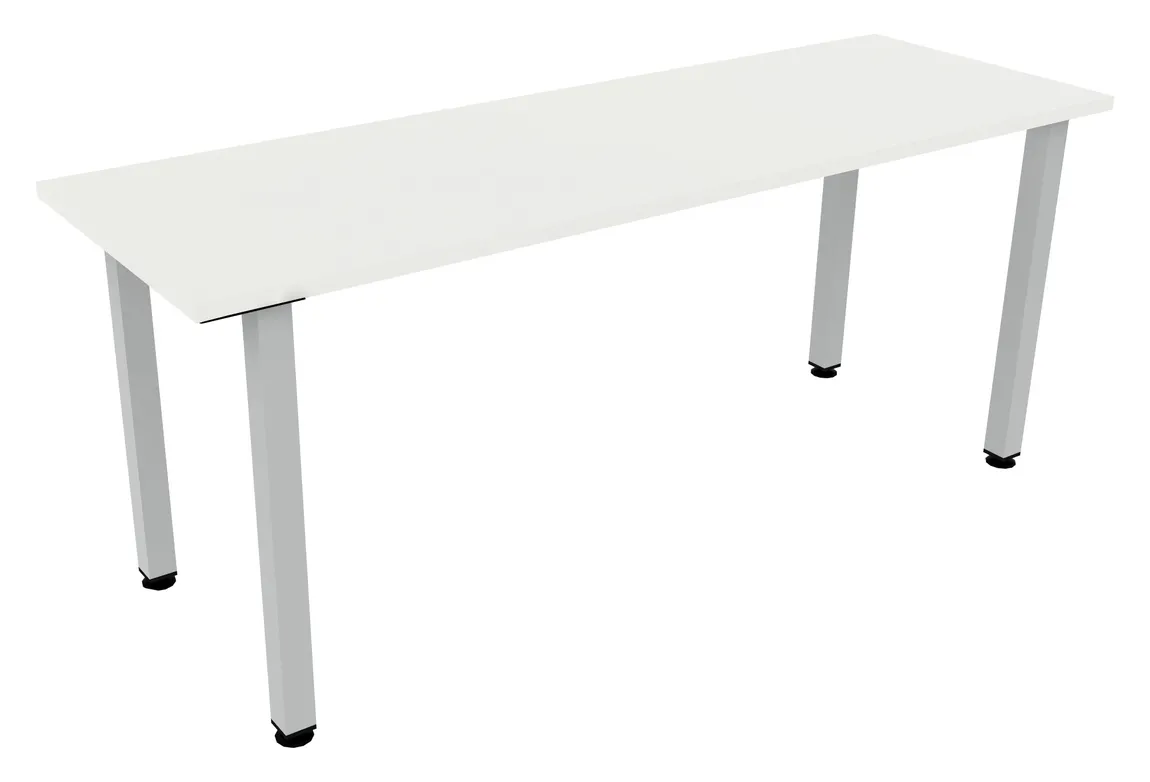 small training table with square legs 14