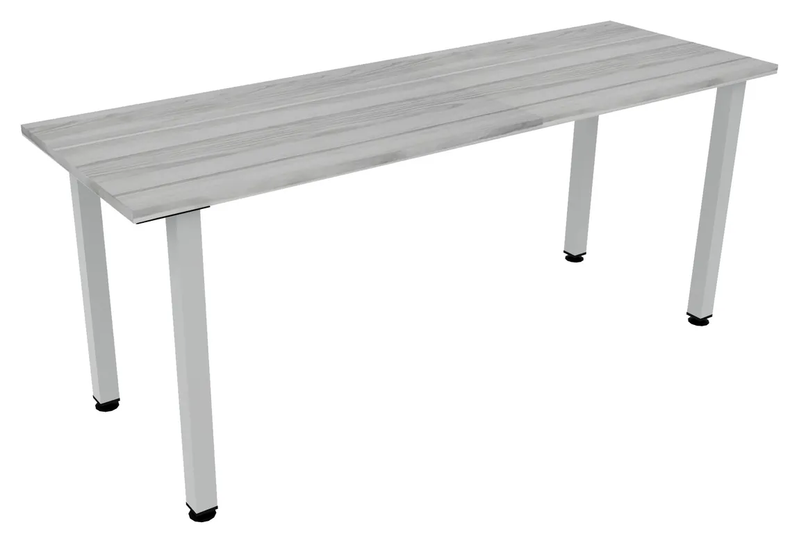 small training table with square legs 13