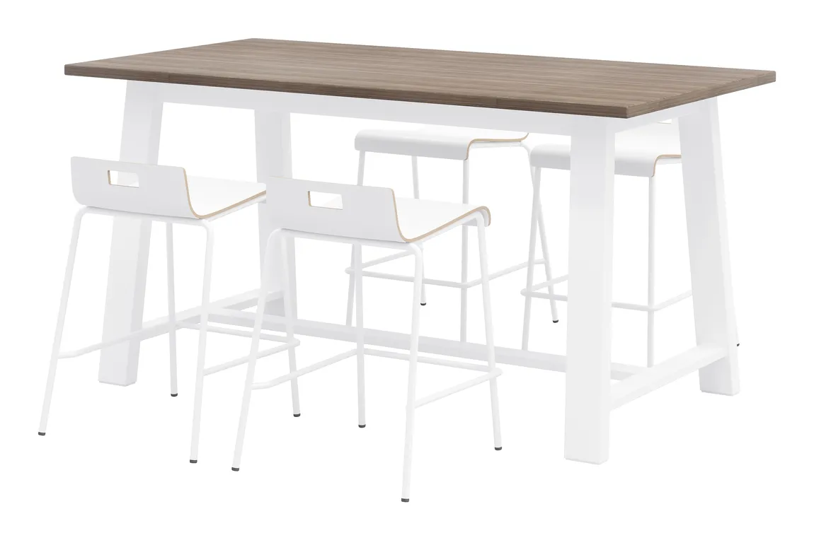 Counter Height Table and Chairs Set