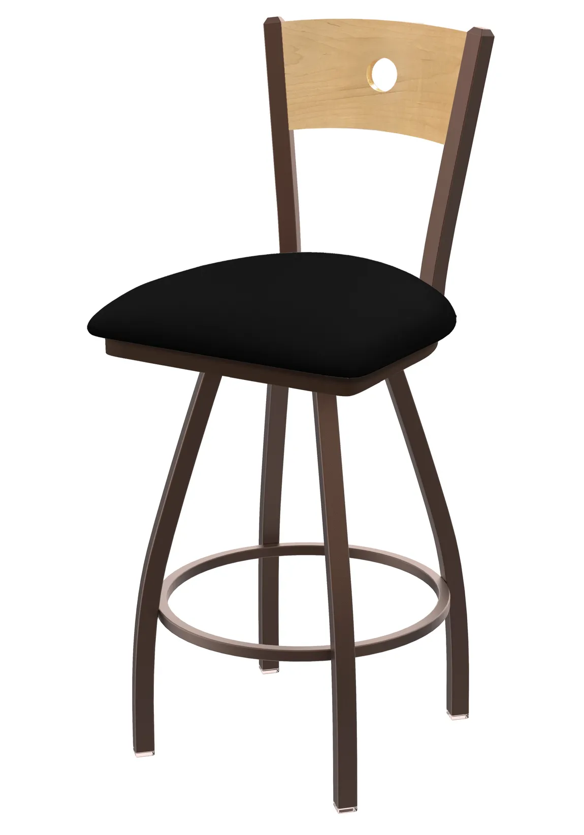 Counter Stool with Wood Back