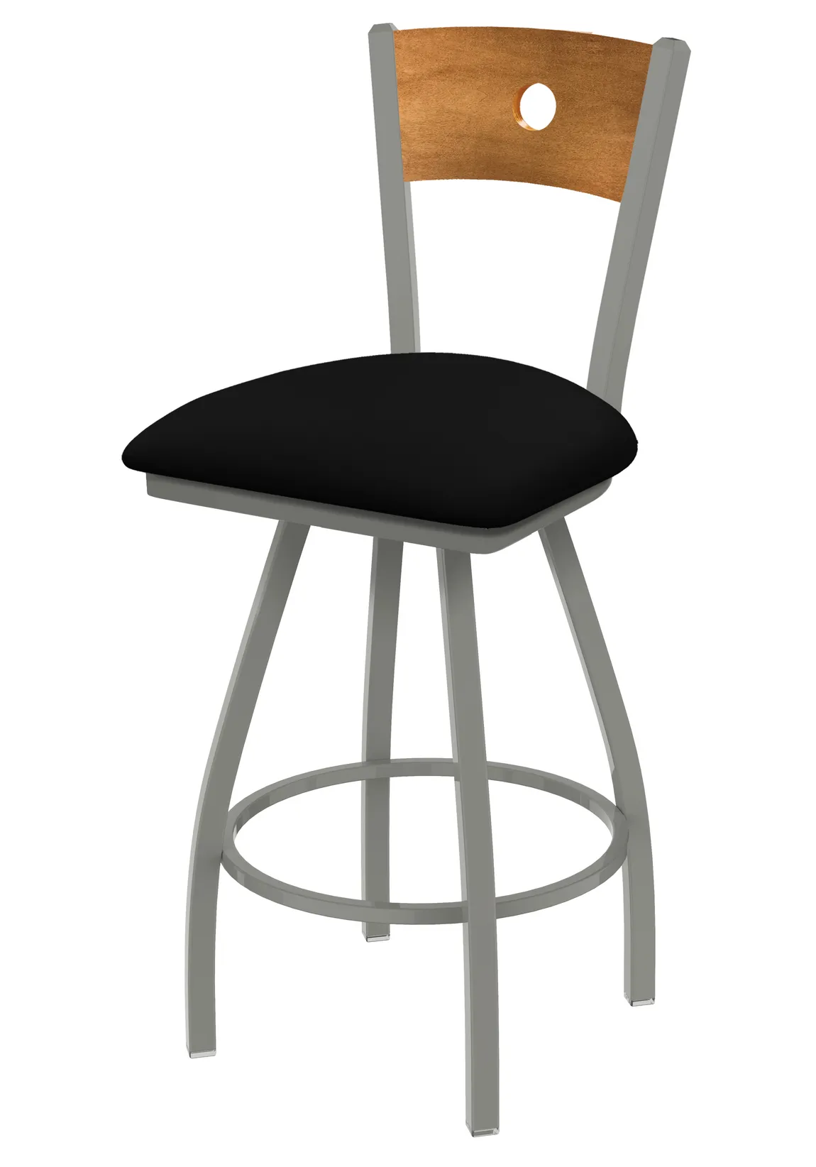 Counter Stool with Wood Back