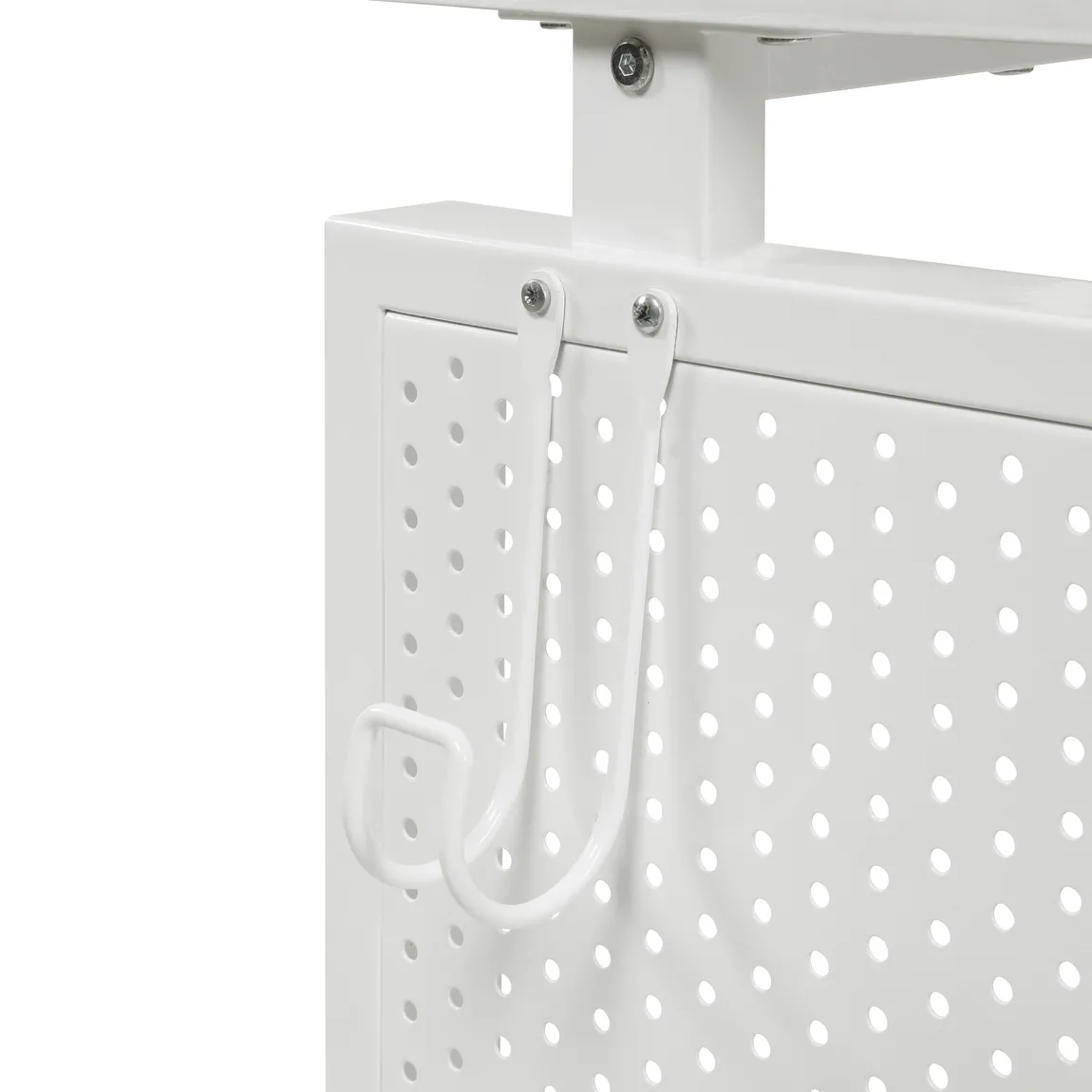 L Shaped Desk with Monitor Shelf