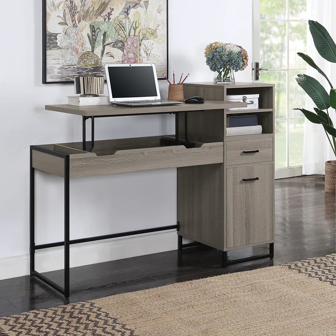 Sit Stand Desk for Home Office