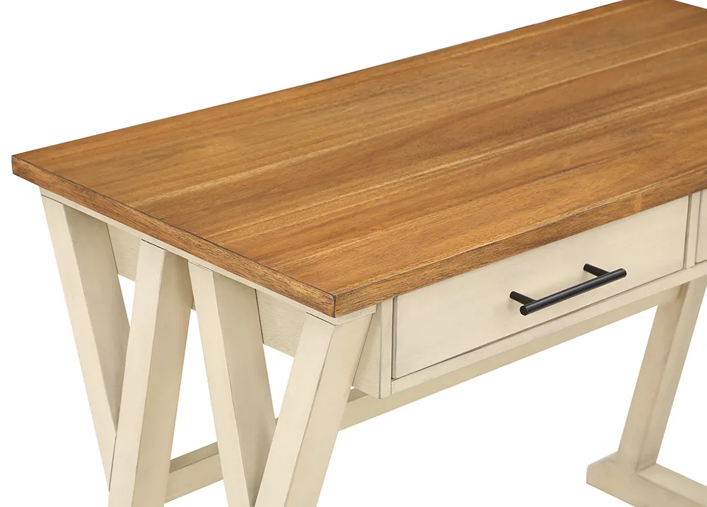 small home office desk with drawers 4