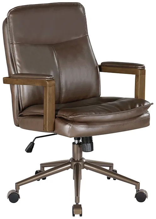 Faux Leather Office Chair