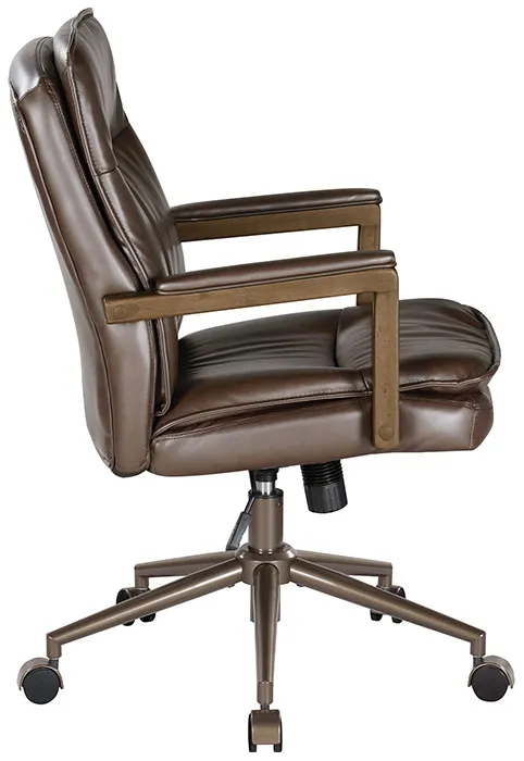 Faux Leather Office Chair