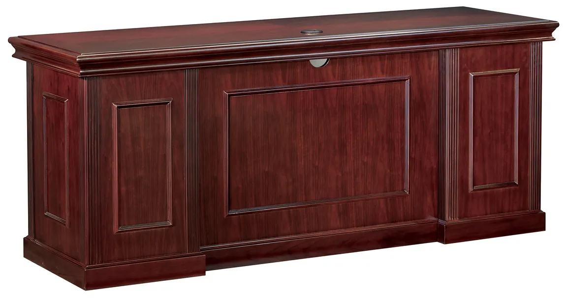 Executive Credenza Desk with Drawers