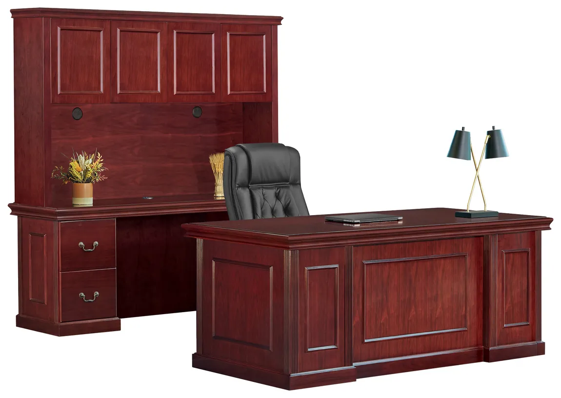 Executive Desk Set with Storage