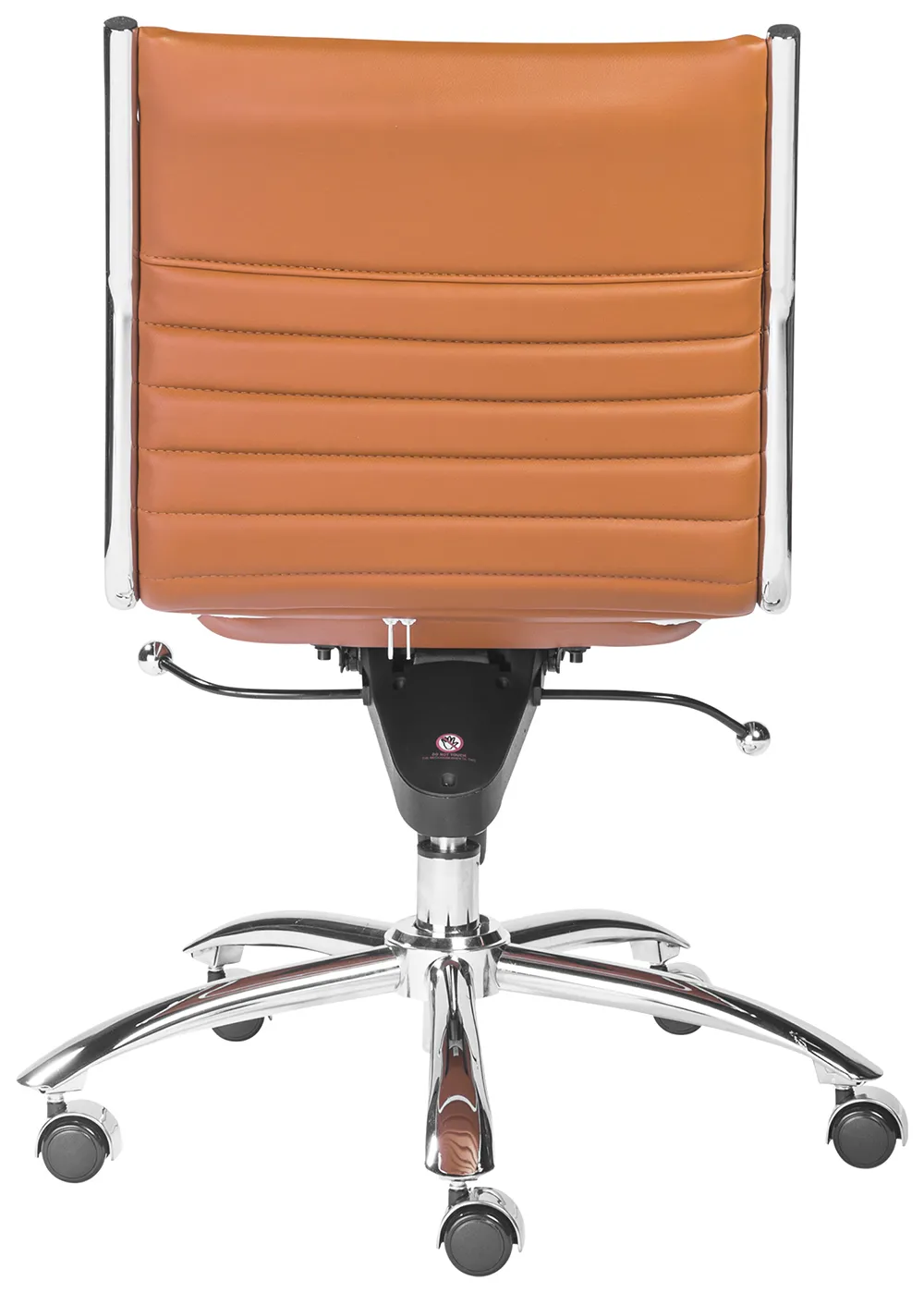 small modern low back office chair without arms 11