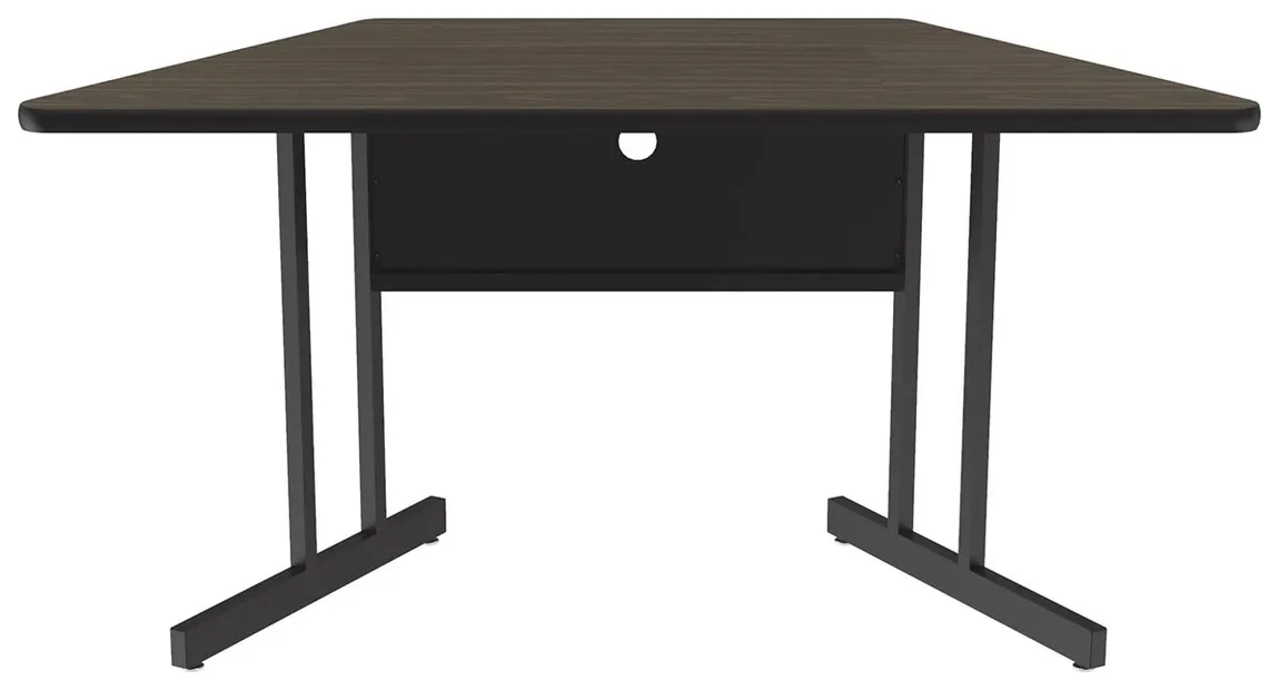 small trapezoid training table 11