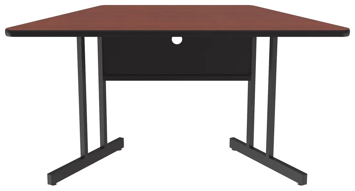 small trapezoid training table 11