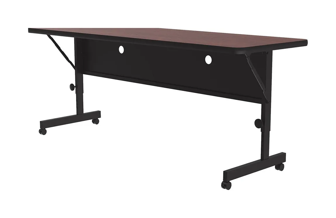 small flip top nesting training table 11
